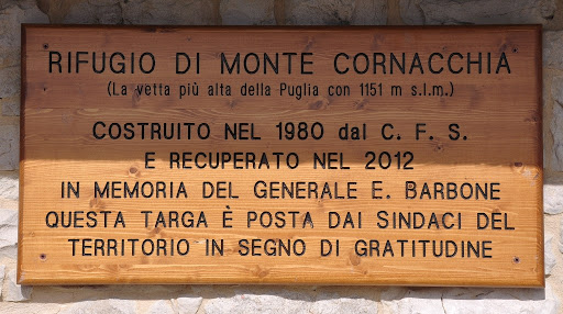 Monte Cornacchia und seine Schutzhütte — Faeto