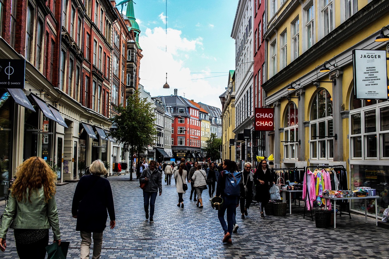 Stroget, one of the longest pedestrian zones in the world - København | Secret World Trip Planner