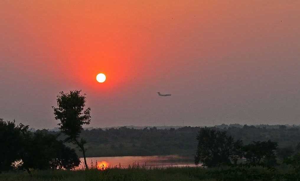 Nagpur, der Ambazari-See — Nagpur