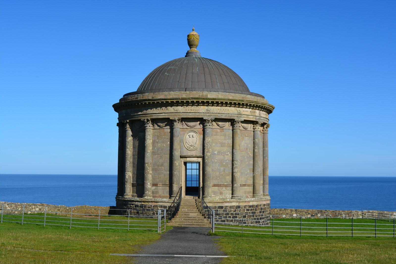 Mussenden Temple and gardens - Seacoast Rd | Secret World Trip Planner