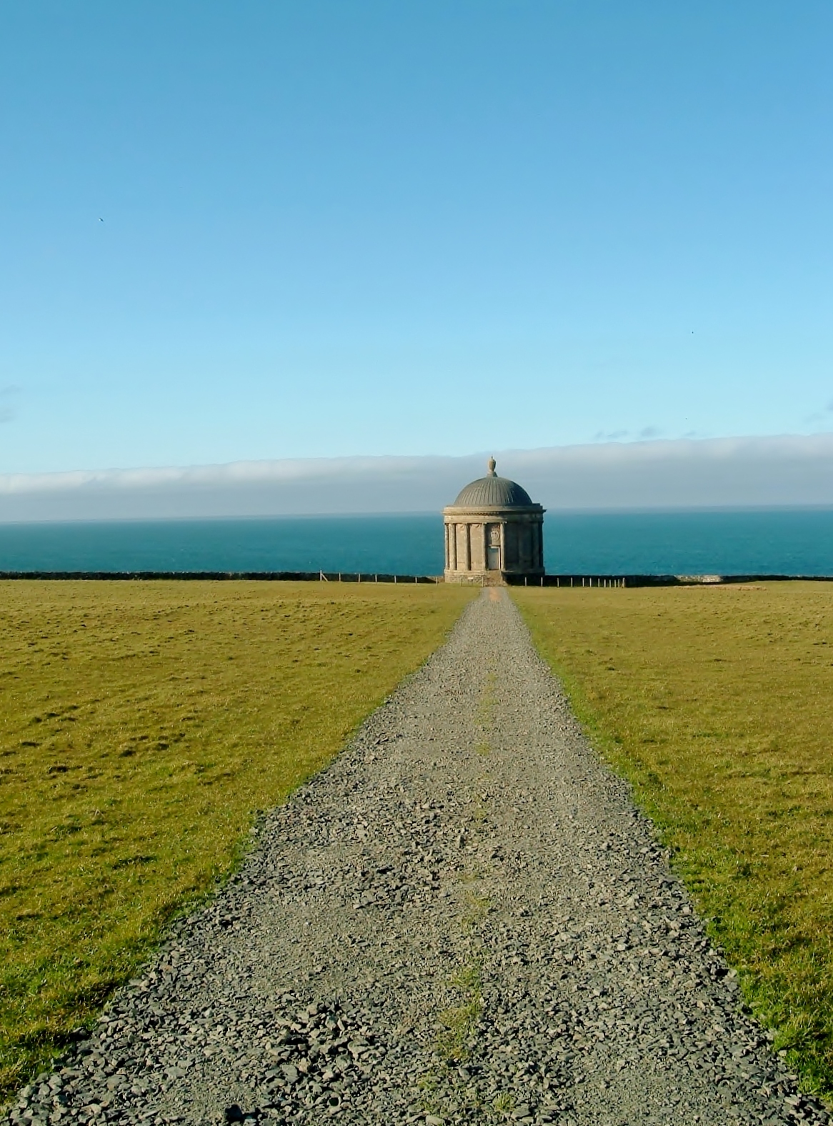 Mussenden Temple and gardens - Seacoast Rd | Secret World Trip Planner