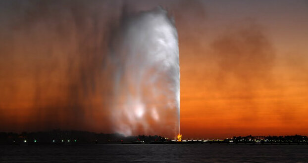Brunnen von König Fahad in Jeddah — ???