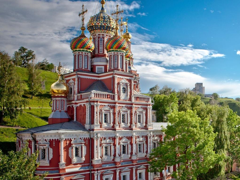 Church of the Stroganov — Nizhnij Novgorod