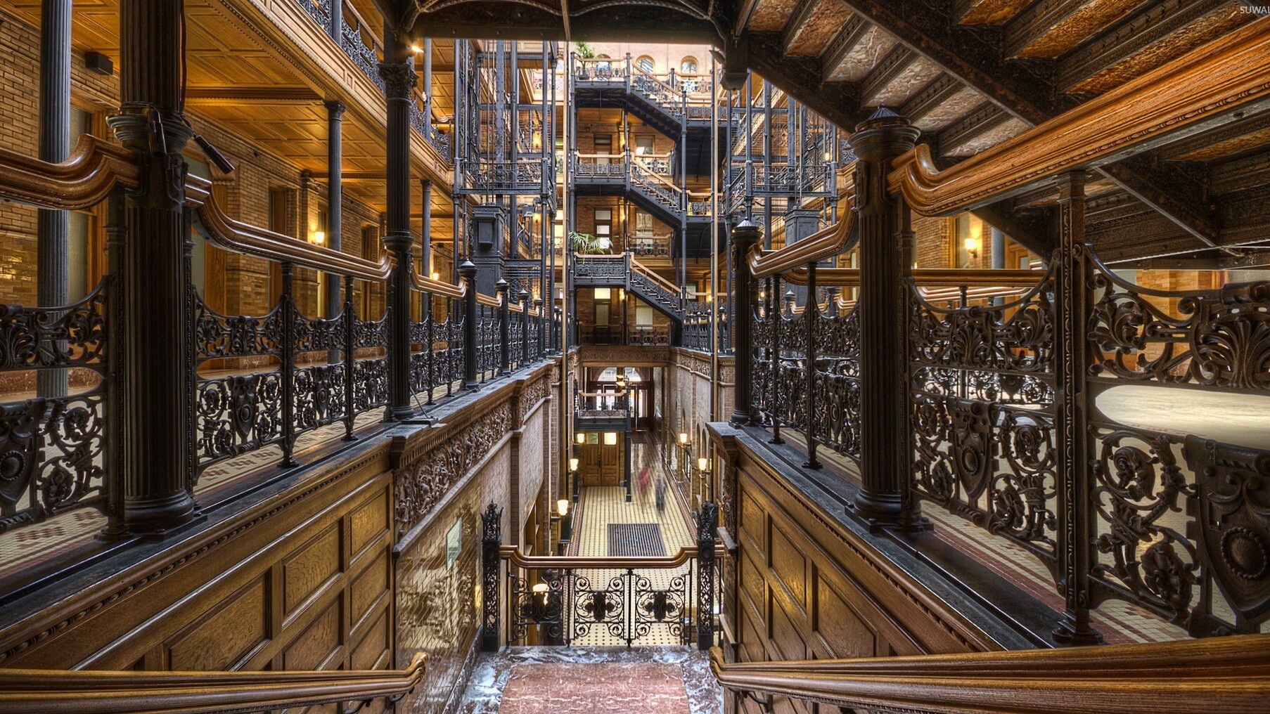Bradbury Building | das älteste Geschäftsgebäude — Los Angeles