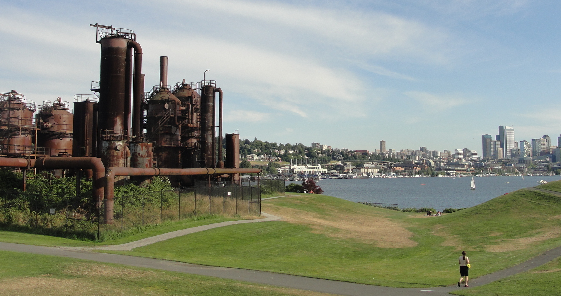 Gas works park in Seattle — Seattle