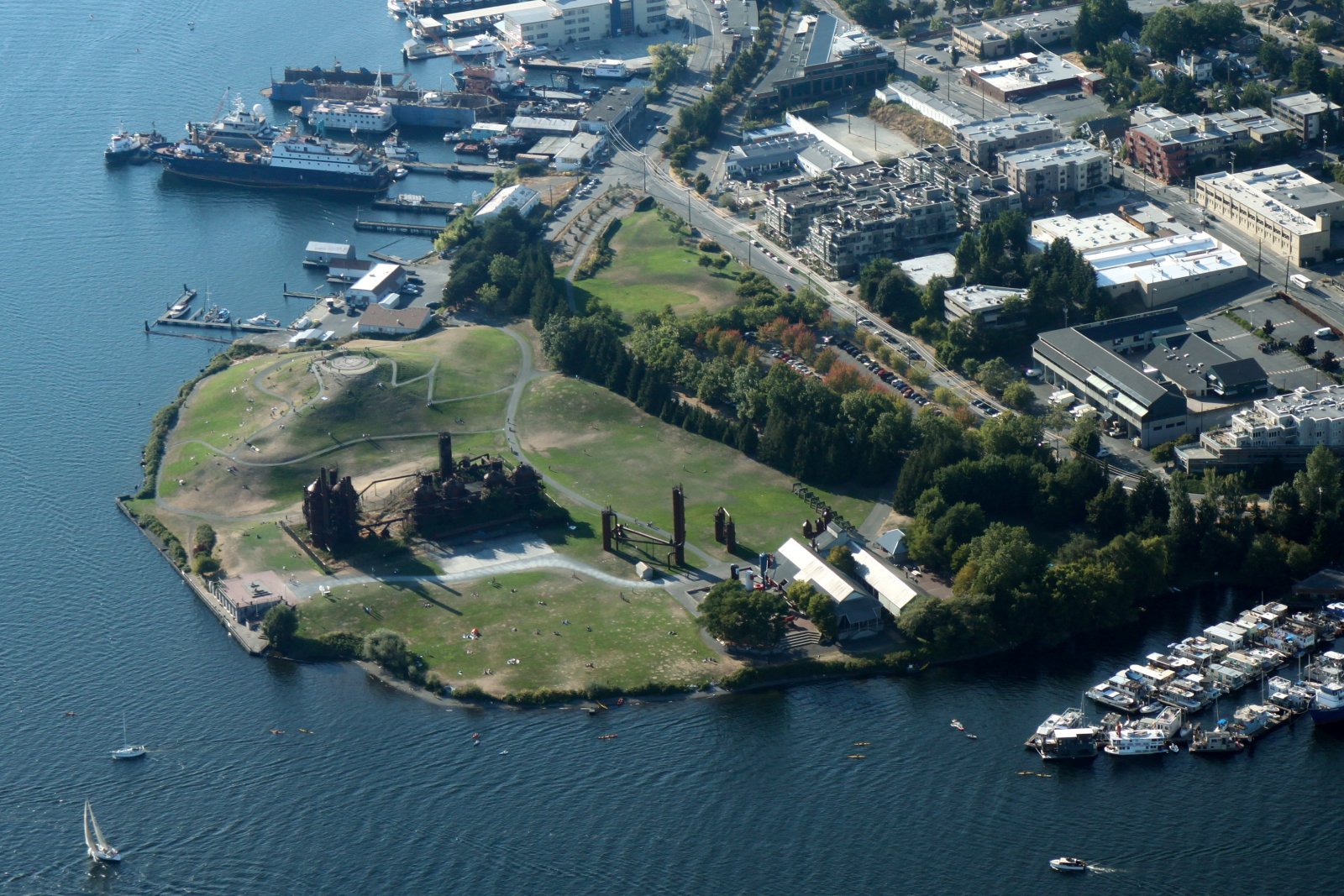 Gas works park in Seattle - Seattle | Secret World Trip Planner