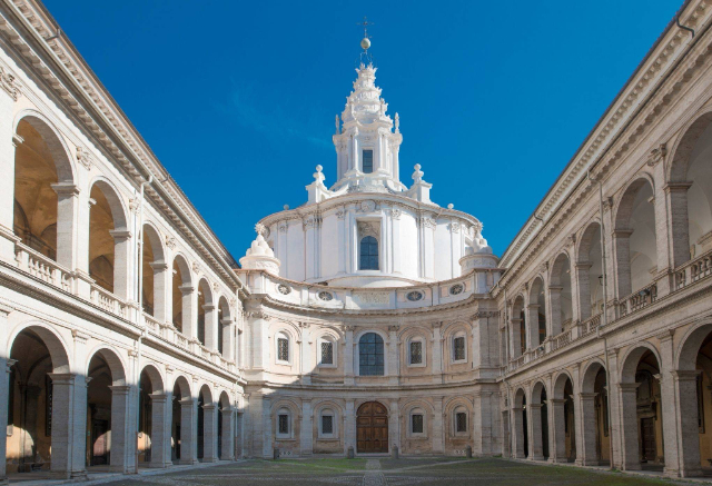 Sant'Ivo అల్లా Sapienza - Roma | Secret World Trip Planner