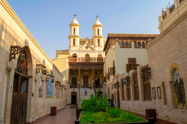 Ägypten Hängende Kirche — Old Cairo