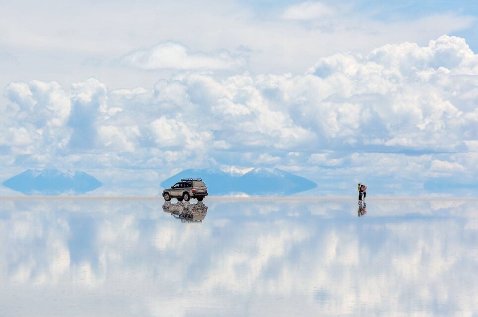 Die Salzwüste des Salar de Uyuni| Bolivien — Uyuni Salt Flat