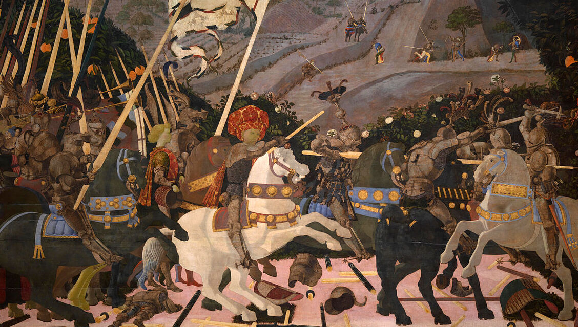 Paolo Uccello und die Schlacht von San Romano,Kunst,Malerei — Londra