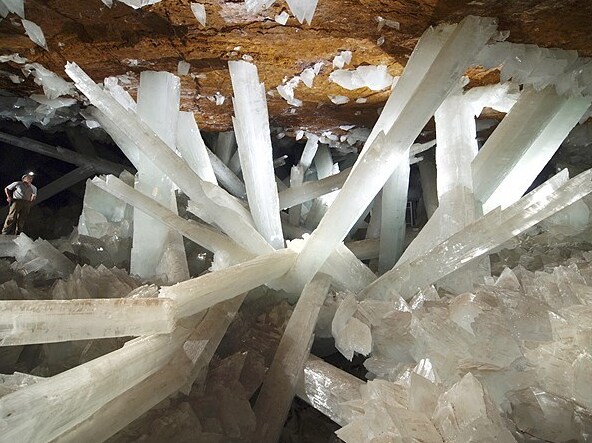 Cave of the Crystals or Giant Crystal Cave (Spanish: Cueva de los Cristales) — Naica