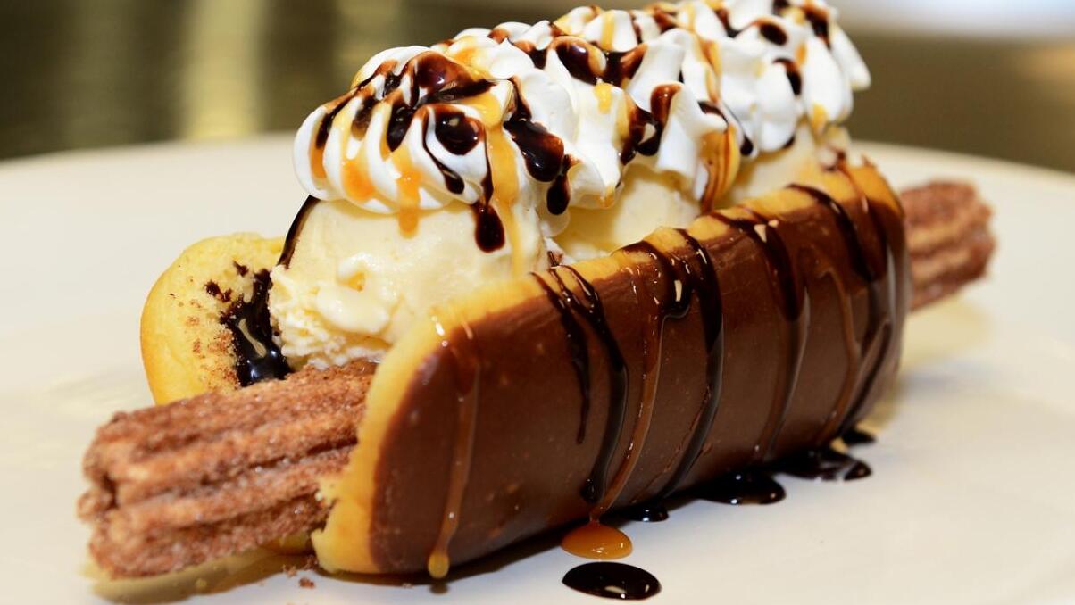 The churro dog — Scottsdale