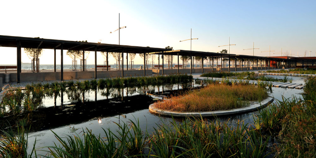 Giardino d'acqua: Un'oasi di tranquillità nel cuore di Salonicco — Thessaloniki