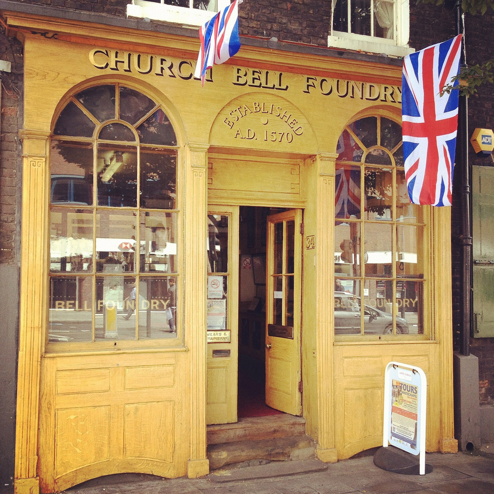 Whitechapel Bell Foundry - Ein Schatz in London — Londra