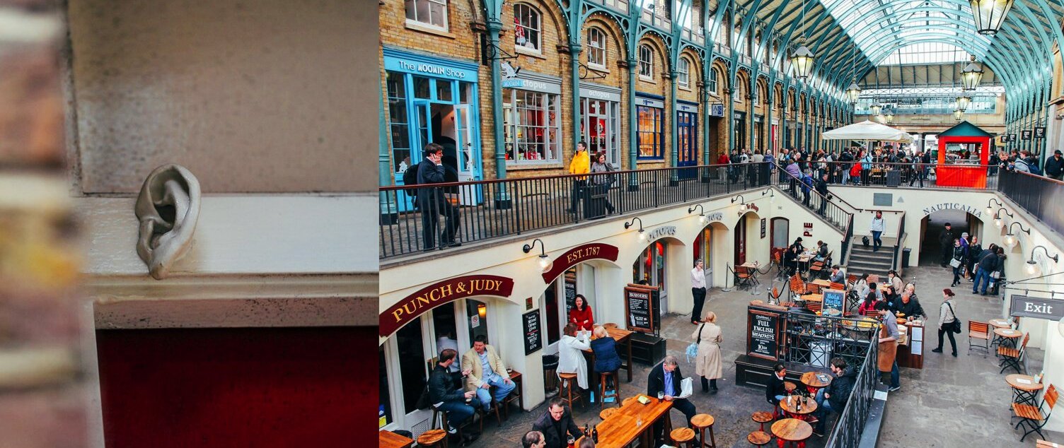 Die verborgenen Ohren in London — Londra
