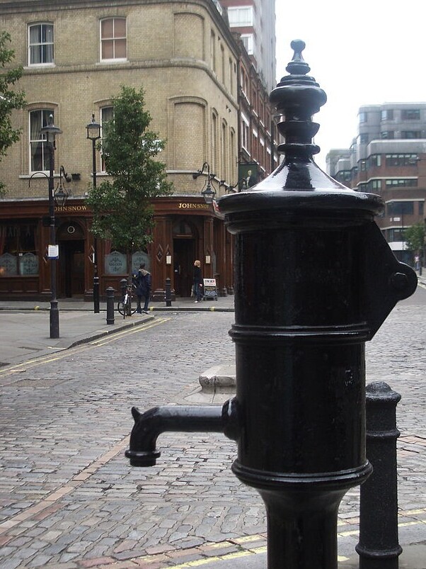 Die Wasserpumpe von John Snow — Londra
