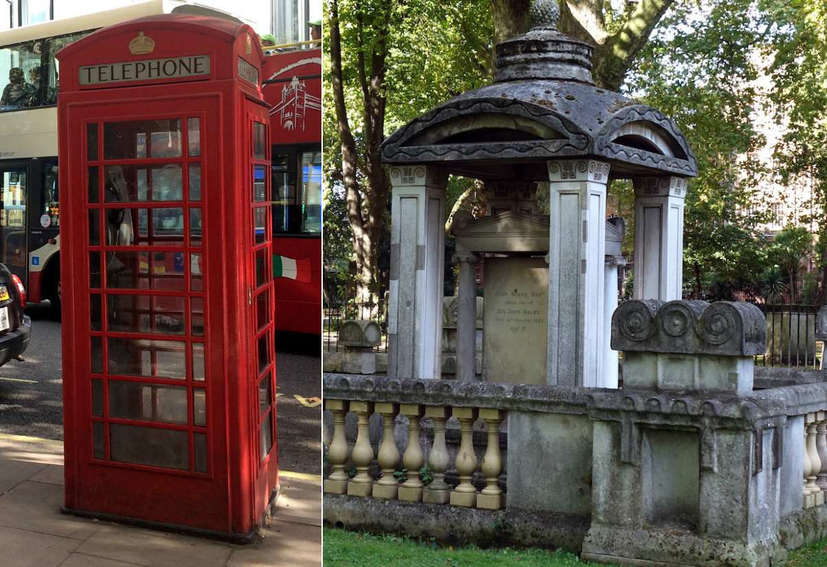 Sir John Soane und th etomb für ihre Frau — Londra