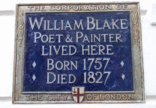 William Blake in Soho — Londra