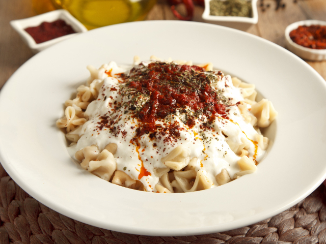 Manti oder türkische Ravioli — Kumbaracı Ykş. No:66