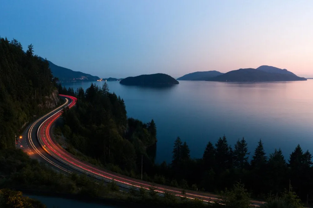 L'autostrada dal mare al cielo — Vancouver