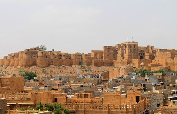 Jaisalmer, genannt die Goldene Stadt — Jaisalmer