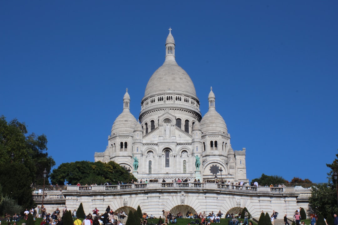 The Sacred Heart Basilica, a stunning white dome - Paris | Secret World Trip Planner