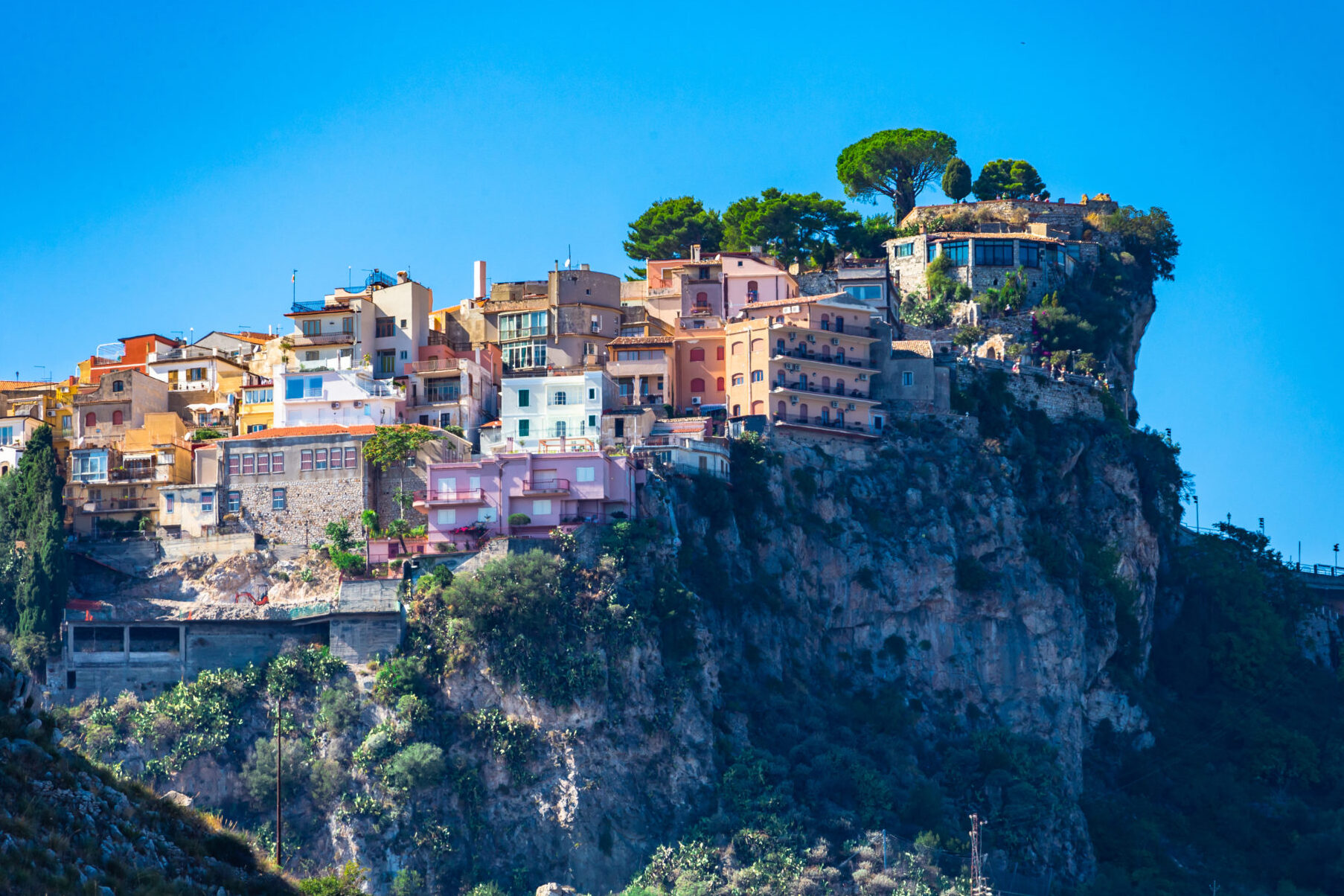 Castelmola eine Reise durch die Wunder Siziliens — Castelmola