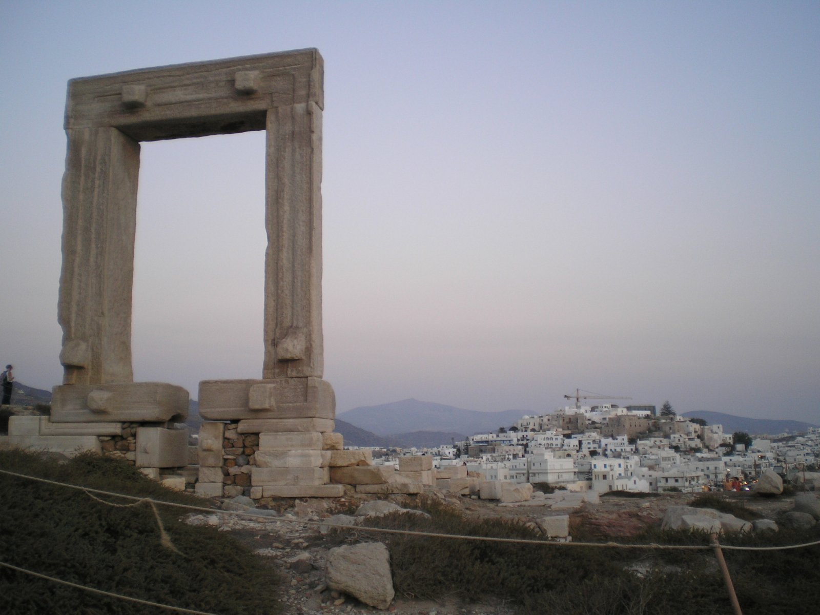The Portara, the symbol of the island of Naxos... - Nasso | Secret World Trip Planner