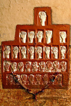 Sati handprints and the Fifteen Jodhpur queens — Jodhpur