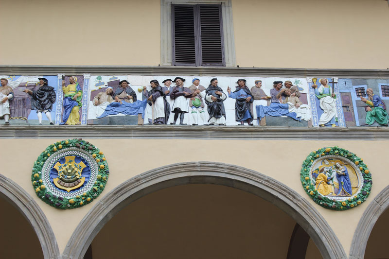 Robbiano fris De L ' Ospedale Del Ceppo  - Pistoia | Secret World Trip Planner