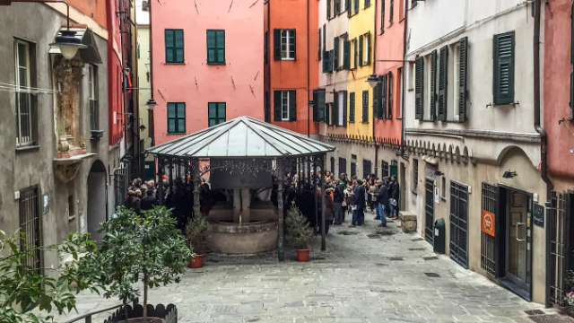 The colored Truogoli of Santa Brigida - Genova | Secret World Trip Planner
