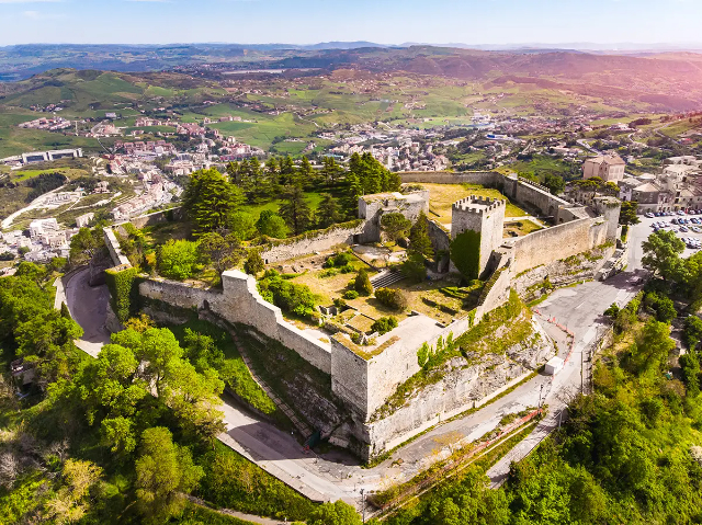 Castle of Lombardy — Enna