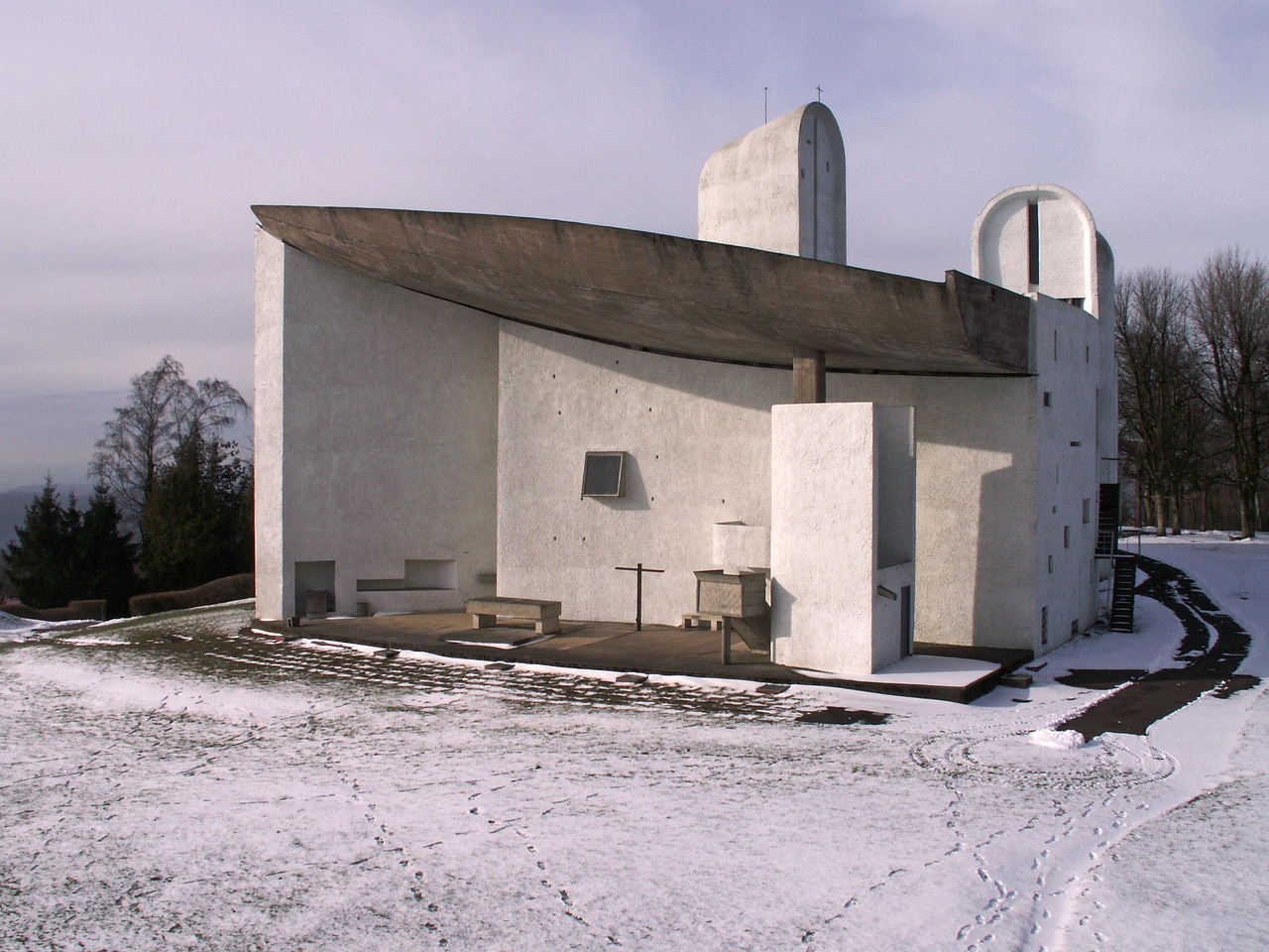 Ronchamp | Notre Dame de Haut and Le Corbusier - Ronchamp | Secret World Trip Planner