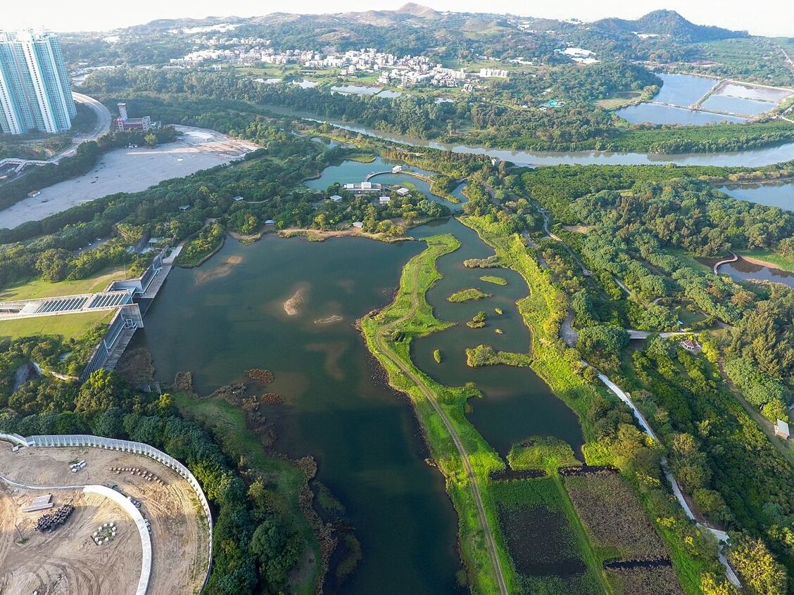 Hong Kong Wet Land Park — Wetland Park Rd