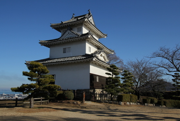 Marugame Castle also known as Kameyama Castle — Marugame