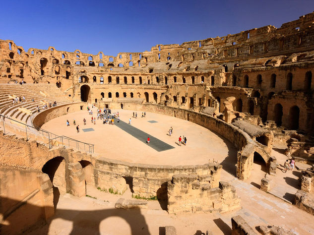 El Jem Amphitheater - Wunder von Afrika - El Jem | Secret World Trip Planner