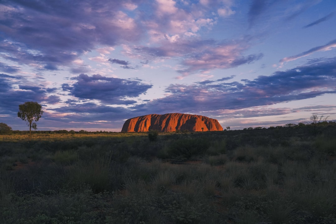 Uluru: The Fiery Trunk at Sunset - Mutitjulu NT 0872 | Secret World Trip Planner