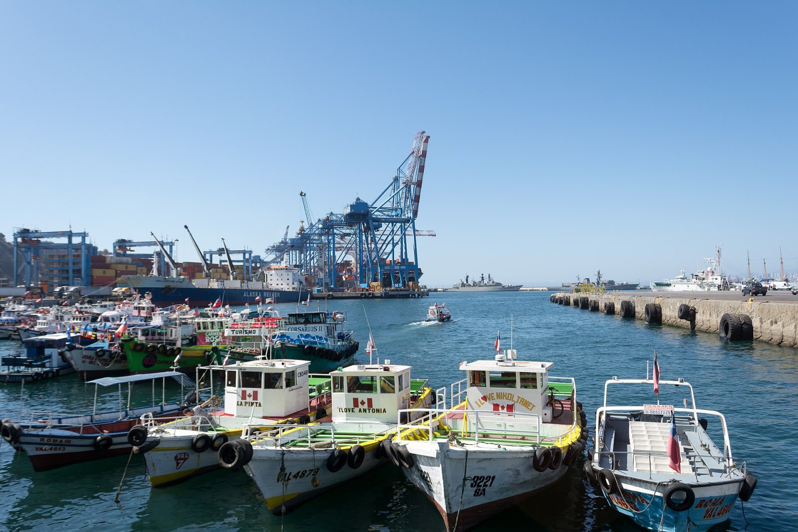 Entdecken Sie den Muelle Prat in Valparaíso: Ein einzigartiges Erlebnis in Chile — Valparaíso