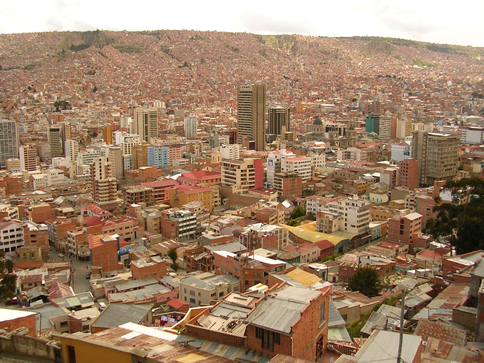 Entdecken Sie den Mirador Killi Killi in La Paz, Bolivien — La Paz