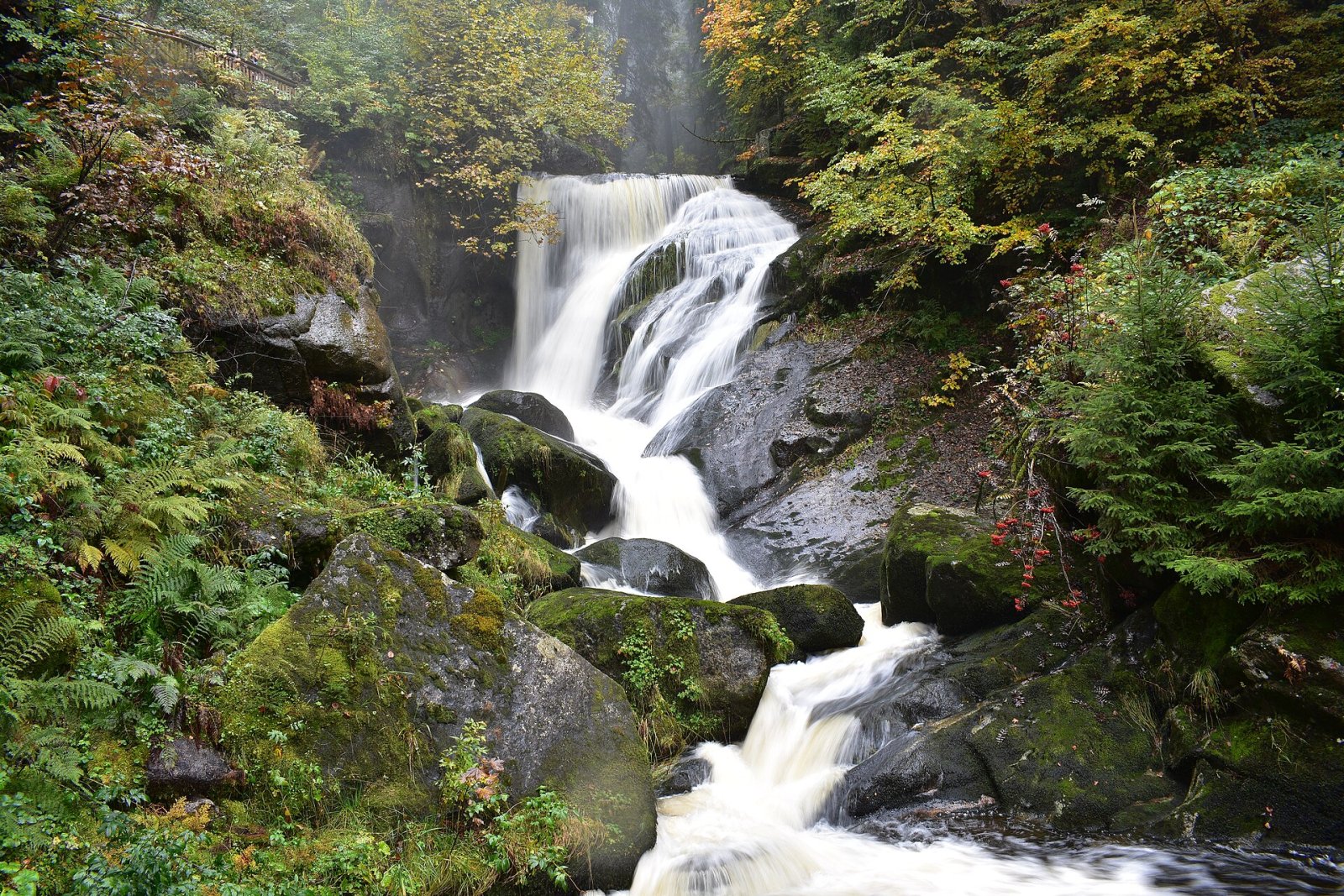 Entdecken Sie die spektakulären Triberger Wasserfälle in Deutschland - Schonach im Schwarzwald | Secret World Trip Planner