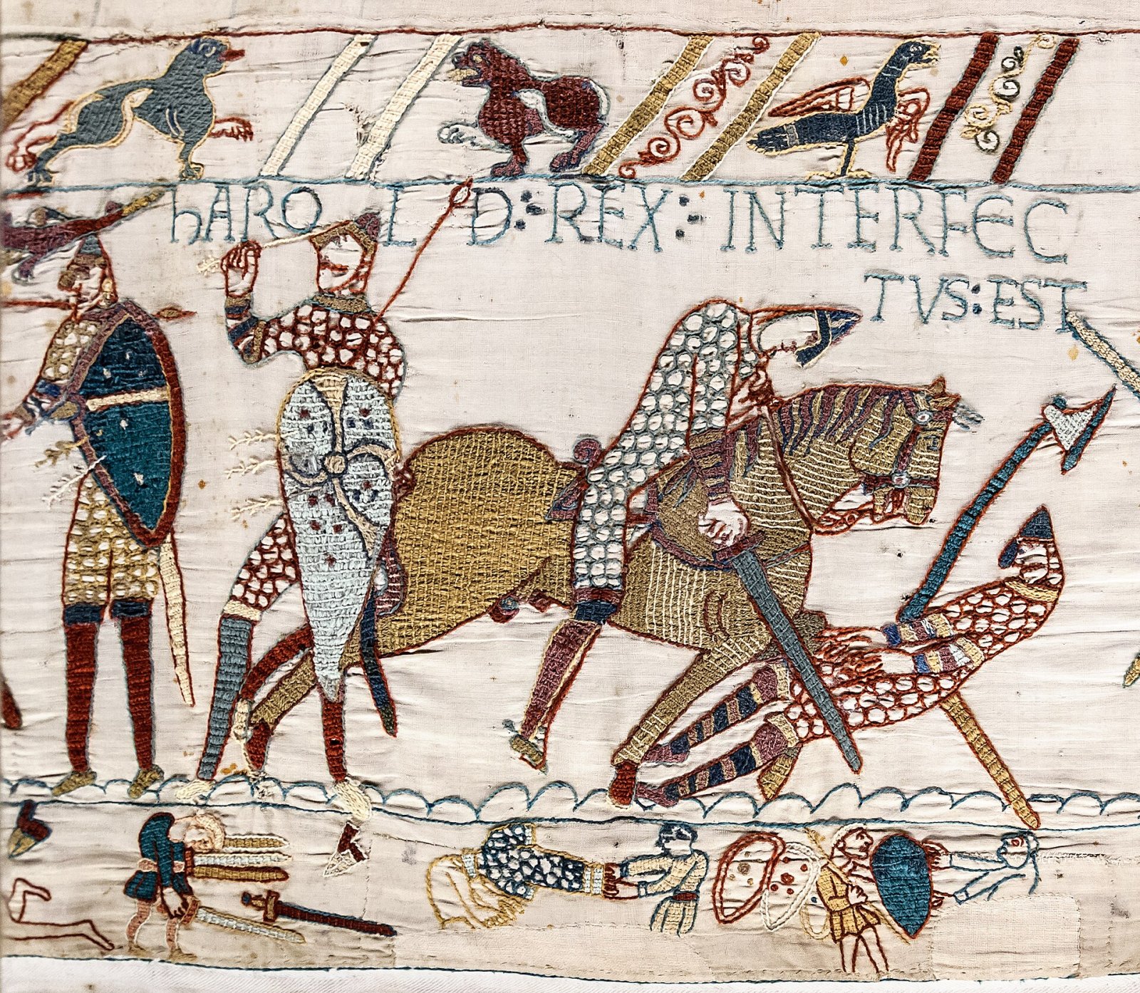 Entdecken Sie die Tapisserie de Bayeux: ein Meisterwerk der Normandie - Écaquelon | Secret World Trip Planner