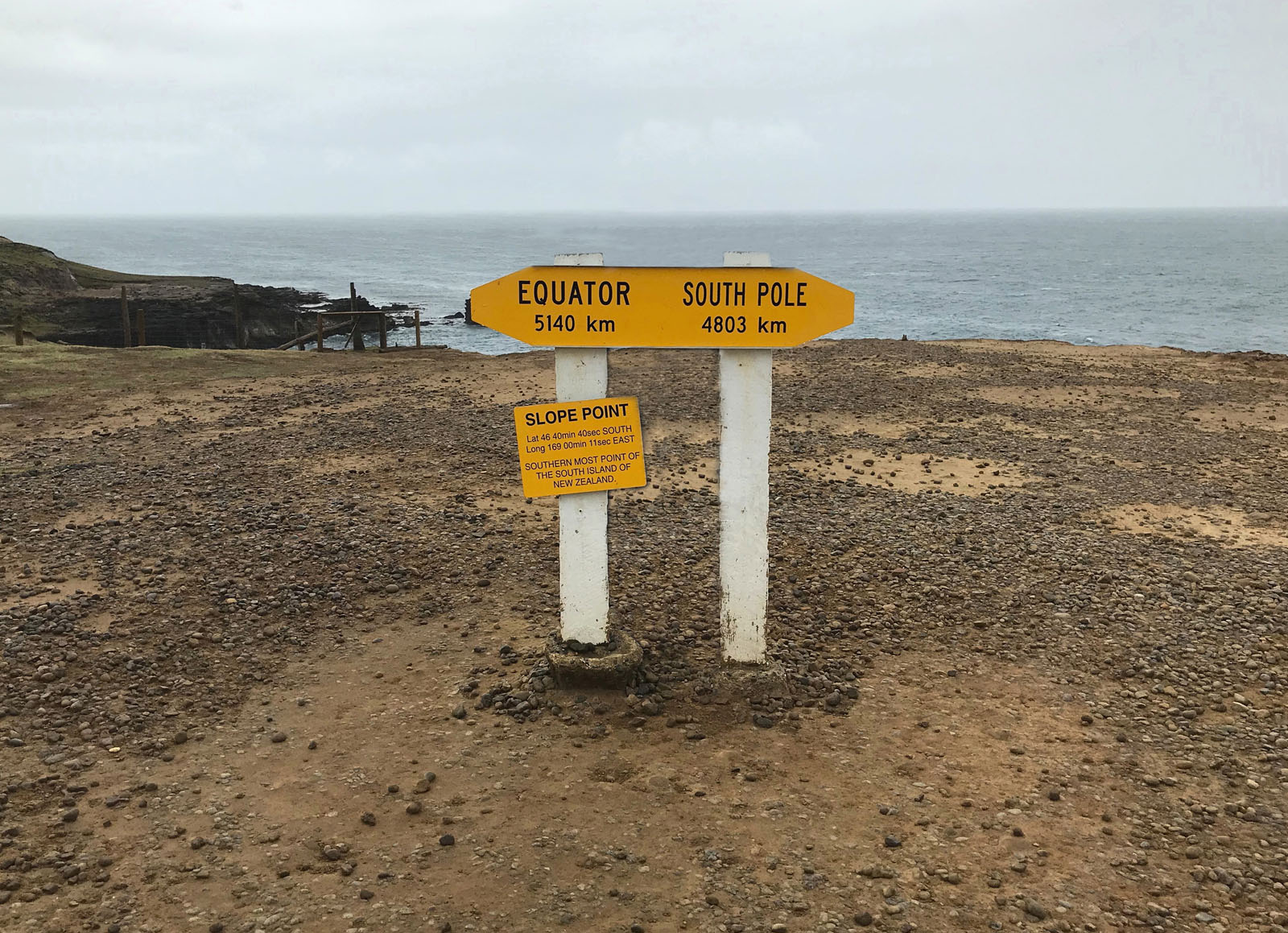Entdecken Sie Slope Point: der südlichste Punkt Neuseelands — Slope Point