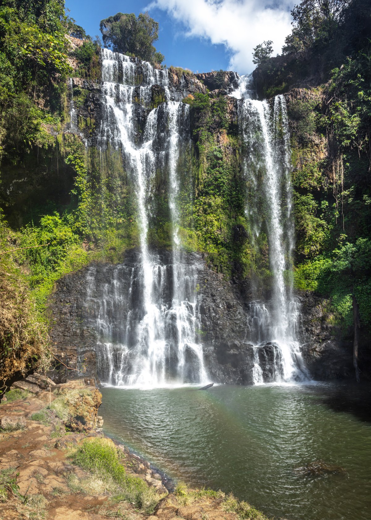 Tad Gneuang: la cascata nascosta dell'Altopiano Bolaven — Paksong District