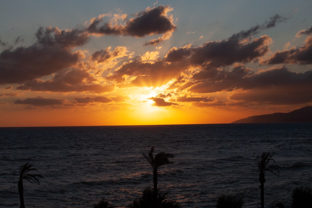 Oia in Santorini: Sunset Over the Caldera — Unnamed Road