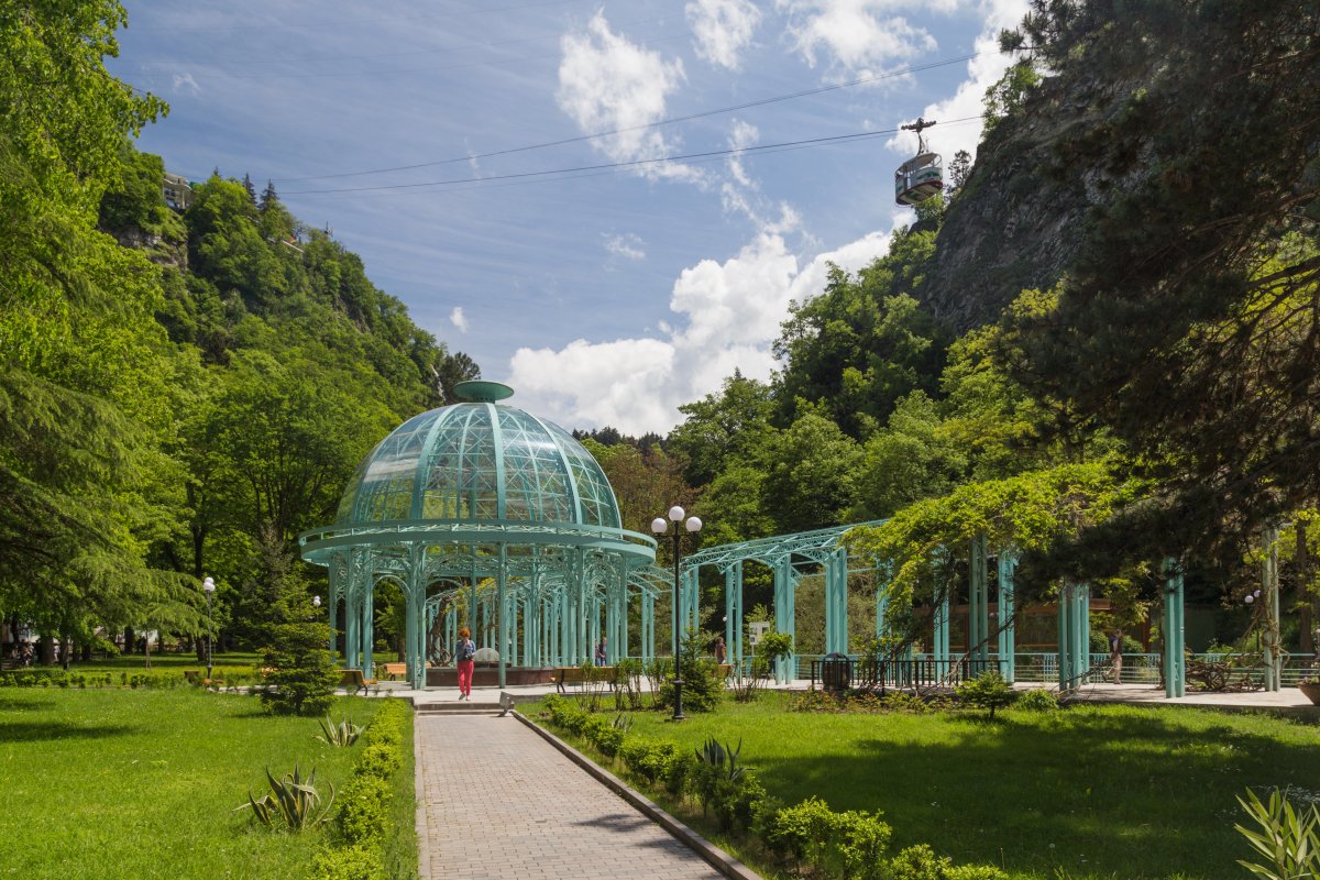 Borjomi Central Park: Spas and Caucasus Forests - 50 9 აპრილის ქუჩა | Secret World Trip Planner