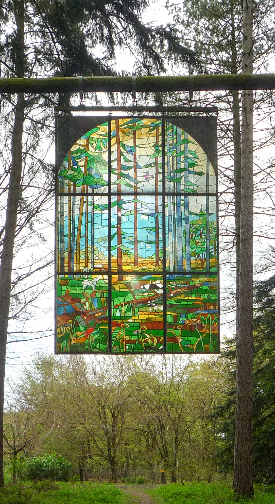 Skulpturenweg im Forest of Dean: Kunst im alten Wald — Speech House Rd