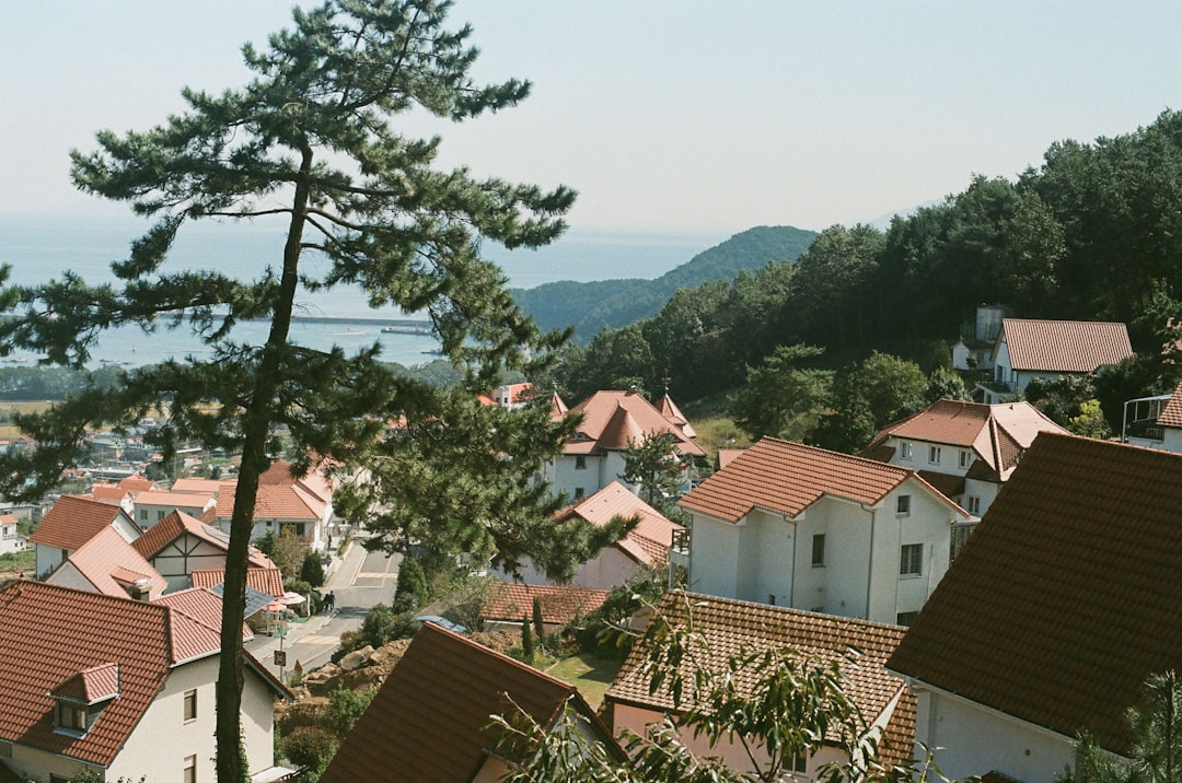 Namhae: Deutsches Dorf mit Blick auf das Südmeer — Namhae