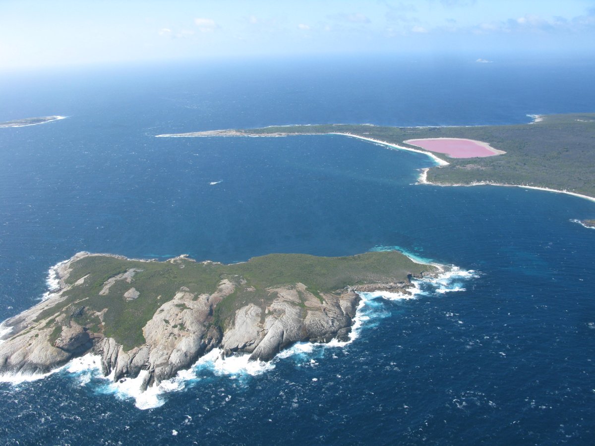 Lago Hillier: Der rosa See in Westaustralien — Lago Hillier