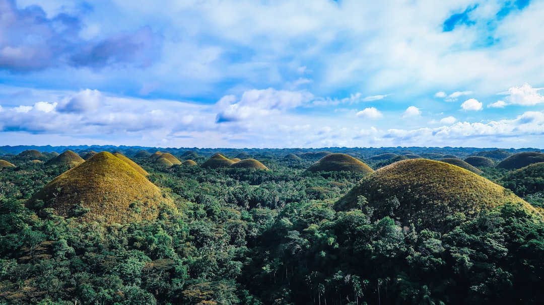Schokoladenhügel in Bohol: Die Aussicht auf die Kegelberge — Carmen