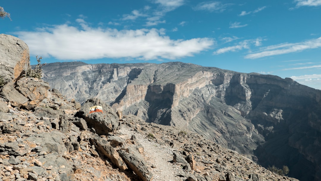 Jebel Shams: Der Grand Canyon des Omans aus der Luft — Jabal Shams